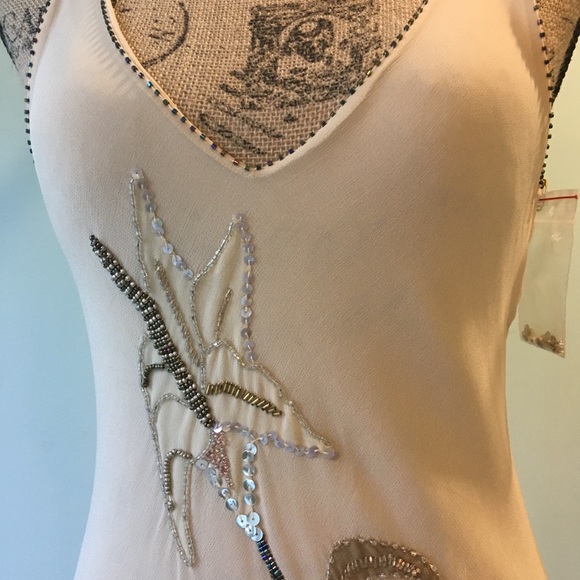 Vintage evening beaded dress - Picture 9 of 13